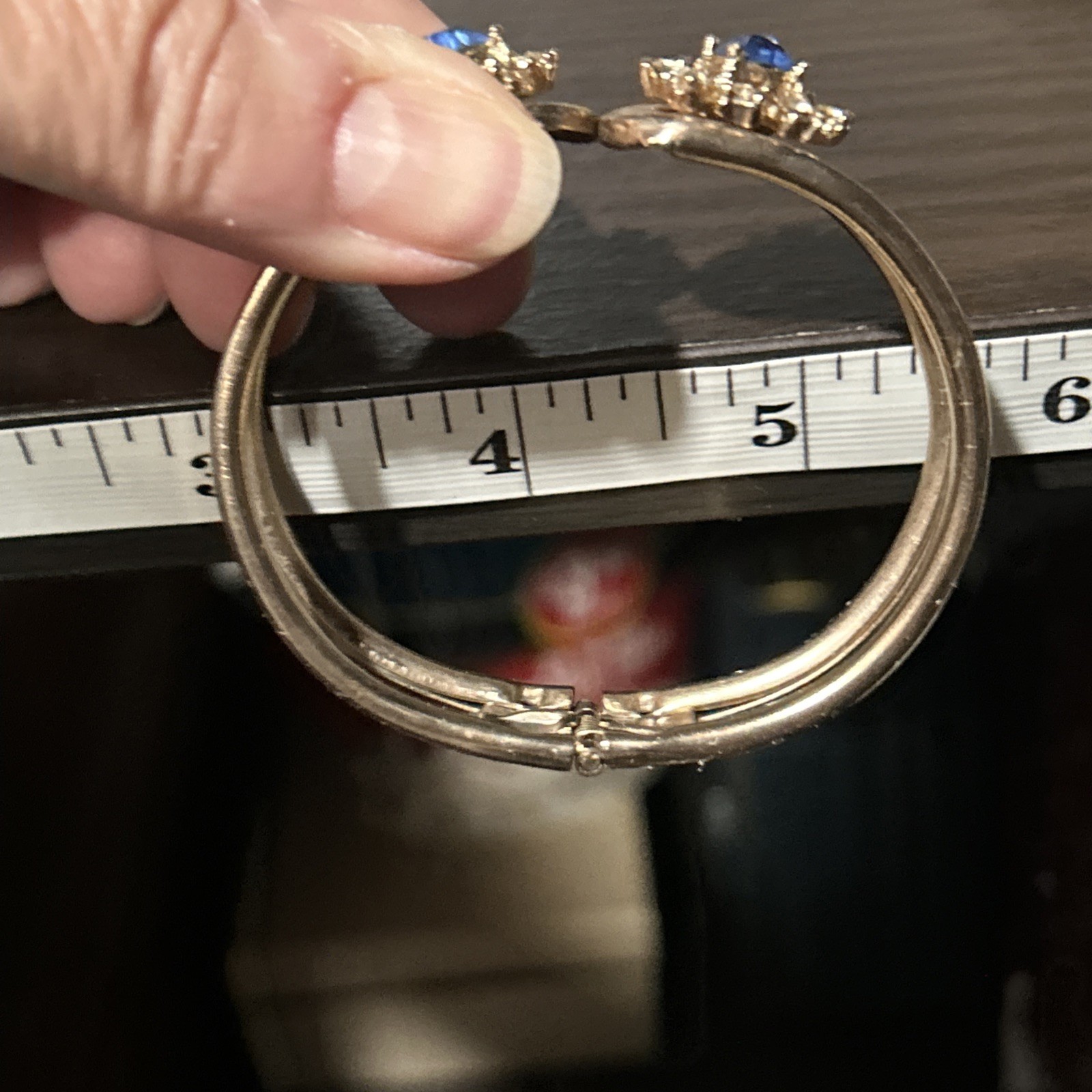 Antique Victorian 24K Gold Plate SET Lavalier Necklace/Pin Bracelet Clamper Box