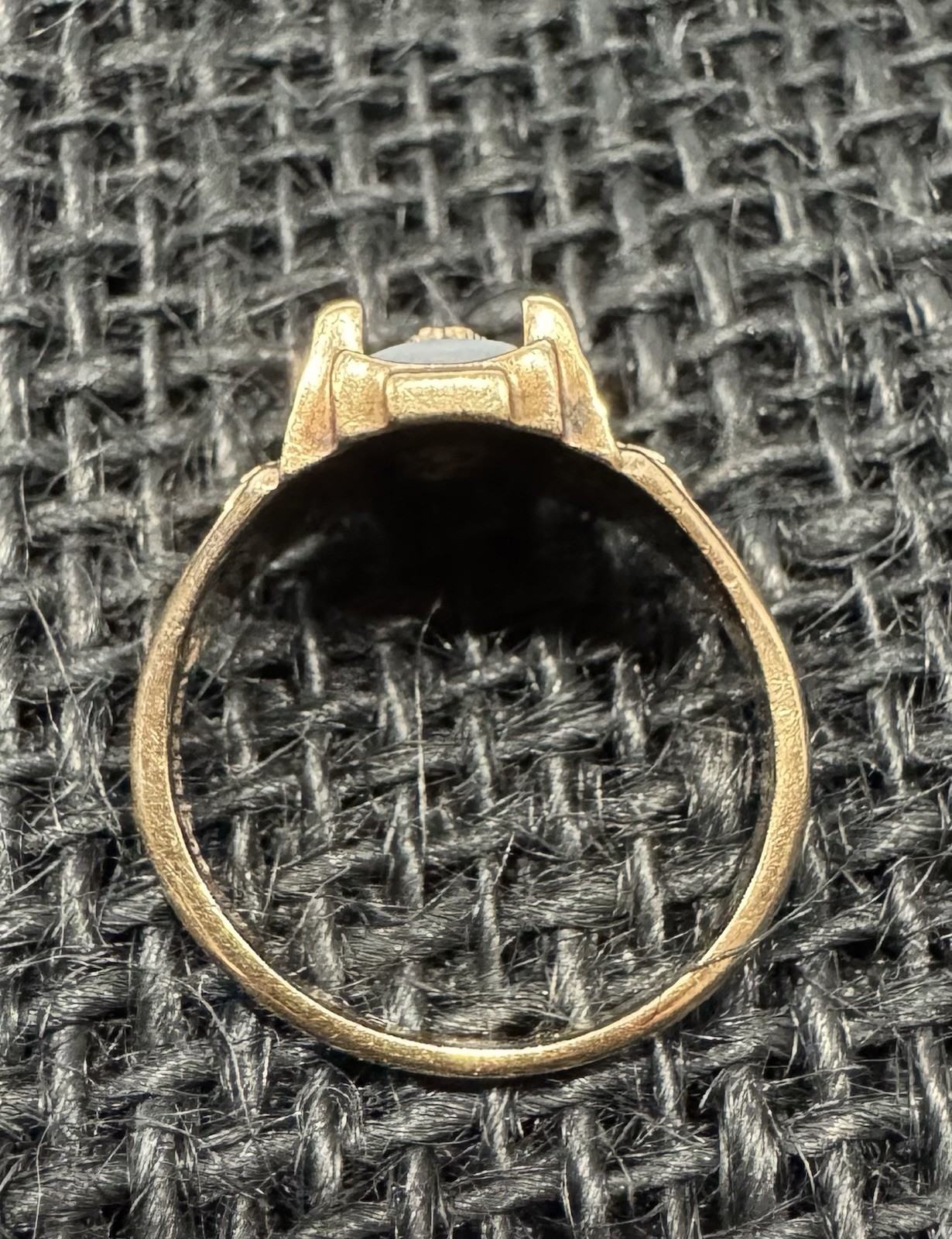 Vintage 1983 Josten’s Classic Mother Of Pearl 10k Yellow Gold Class Ring 6.5 EUC