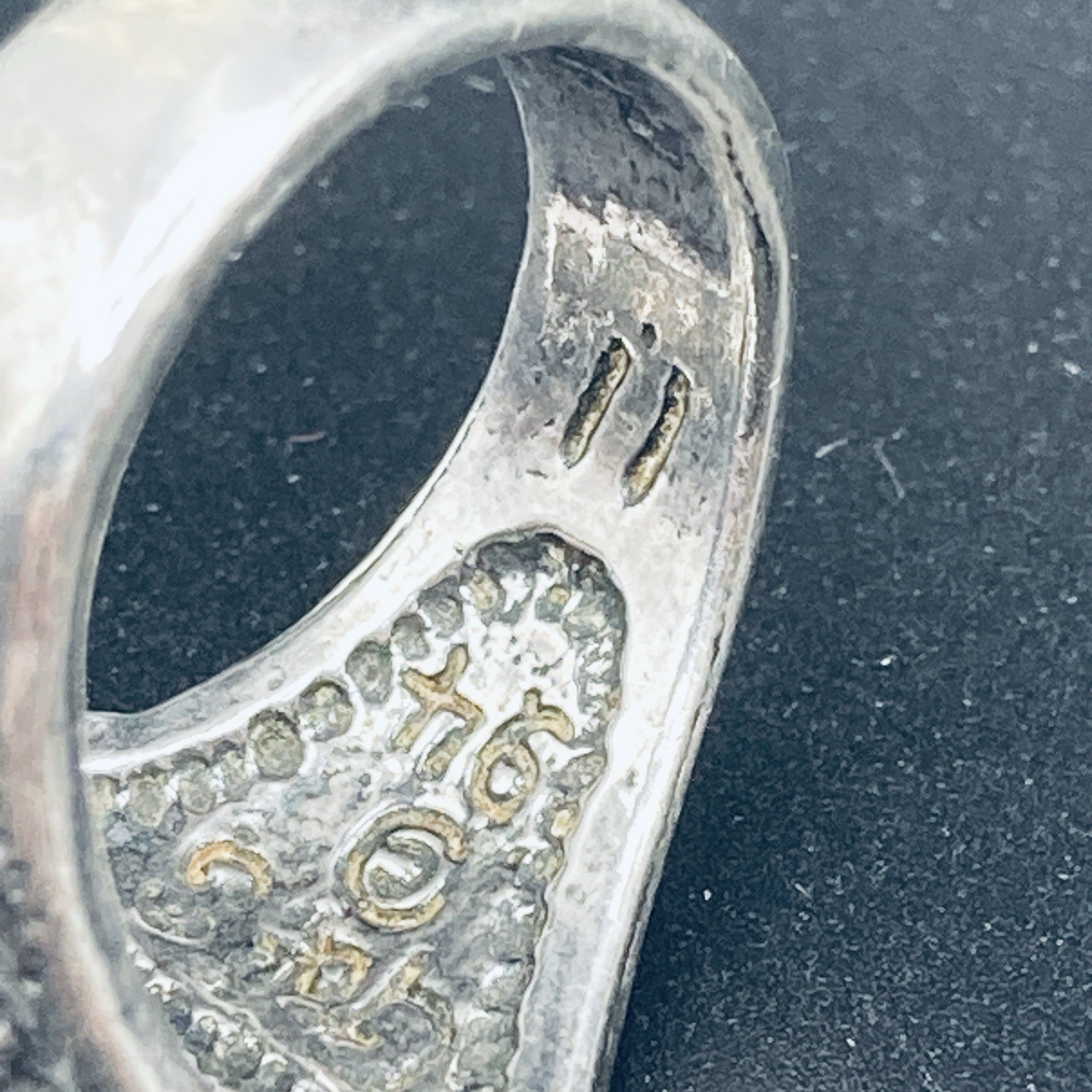 Vintage G&S 925 Sterling Silver Lion Head Statement Ring Size 10 Biker 1994 15g