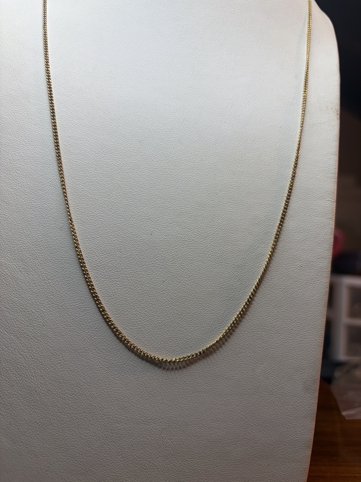 Vintage ACO 1/20 12K Gold Filled Chain Necklace 20in Yellow Gold Tone