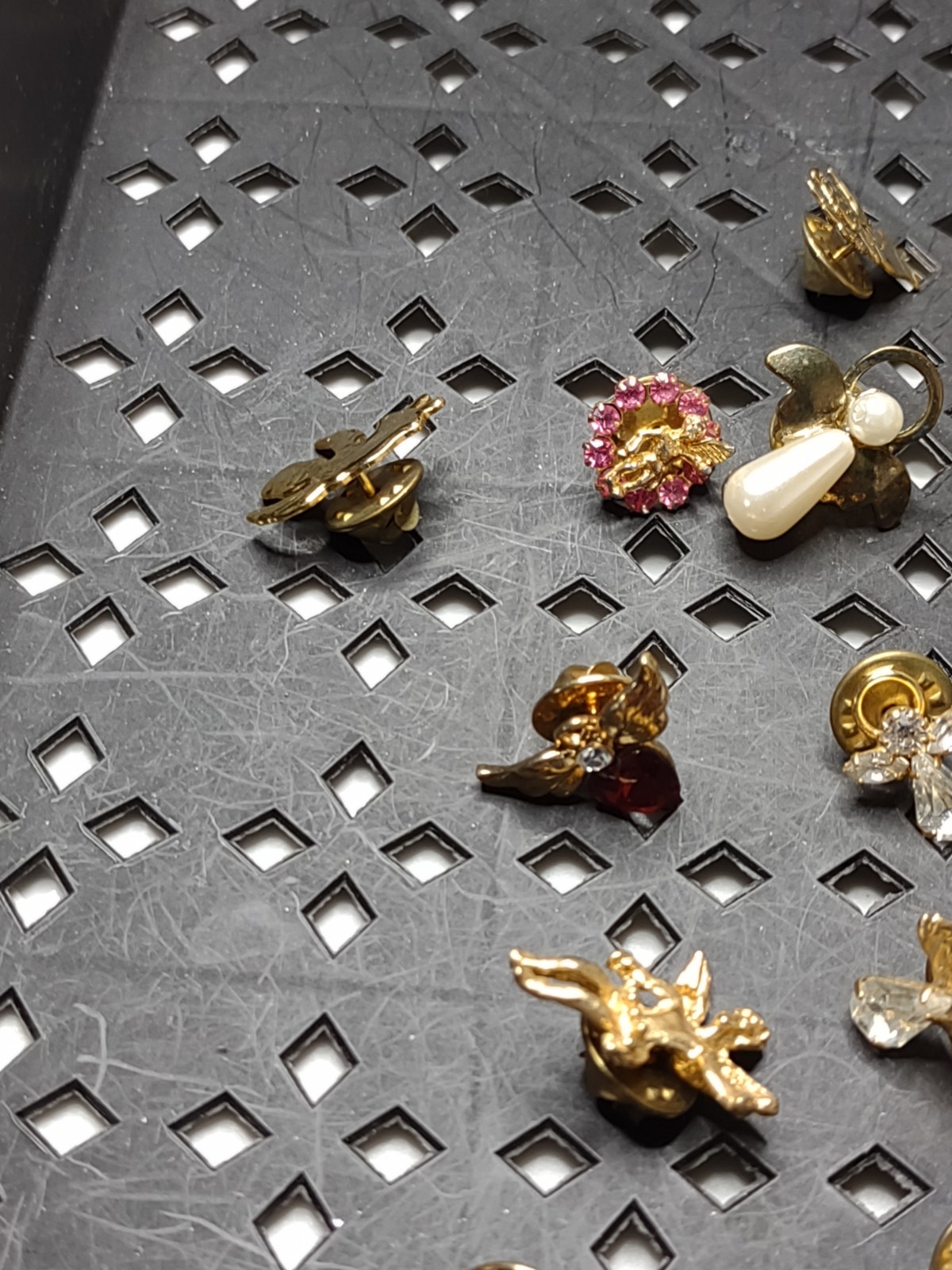 Lot Of Angel / Cherub Themed Pins Angel Pin Lot FTPAG