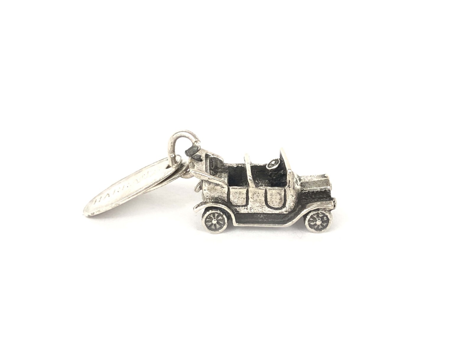 Model T Charm Harrah’s Charm w Tags Solid 925 Sterling Silver .75″ Pre-Owned