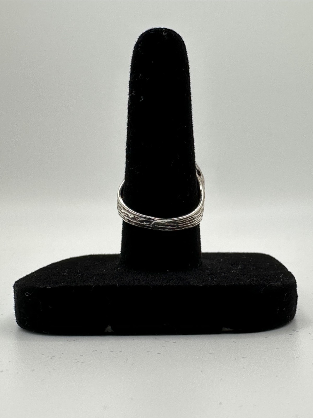 1935 Silver Three Pence Coin Ring