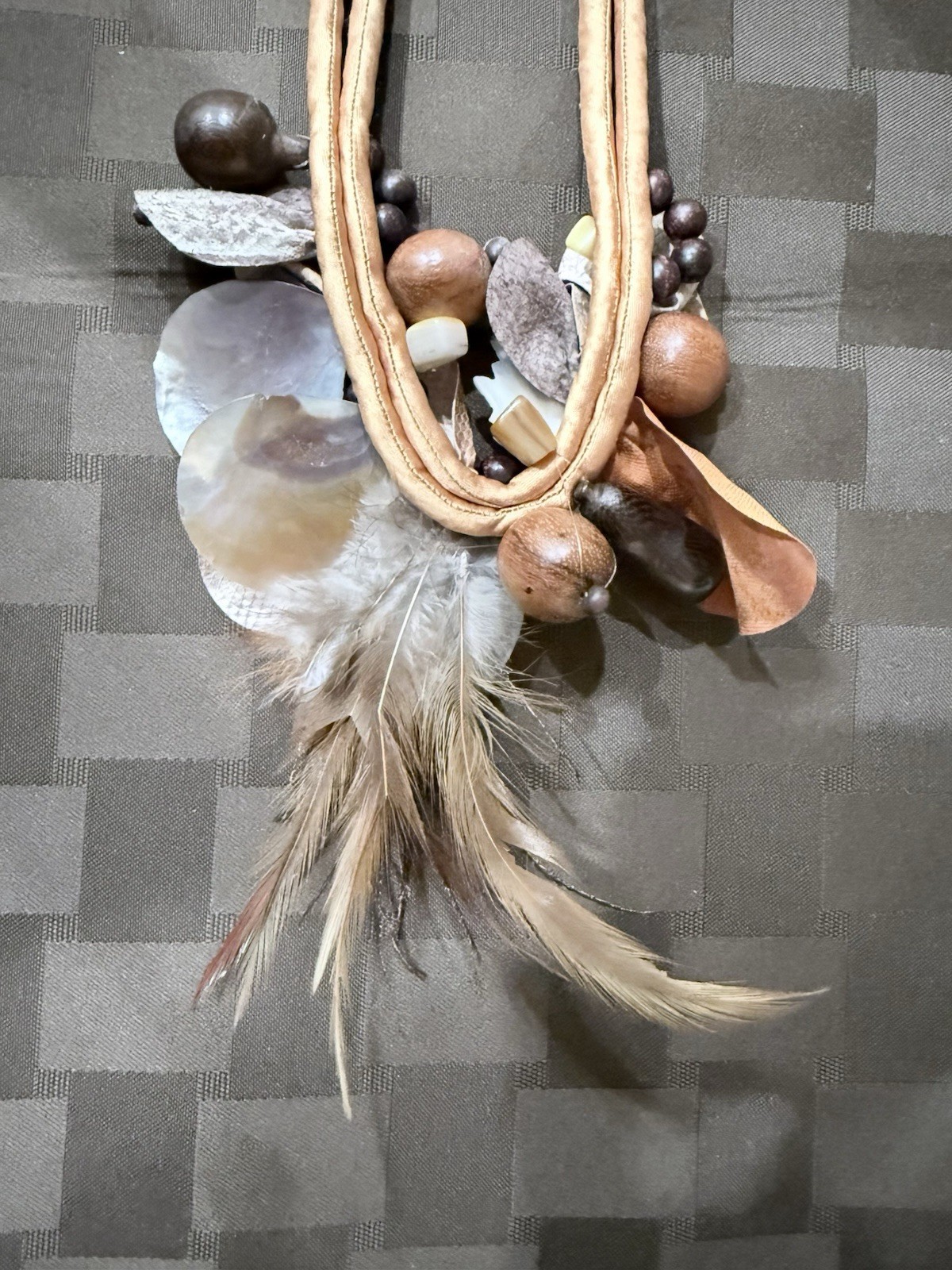 Rare Vintage bib statement necklace