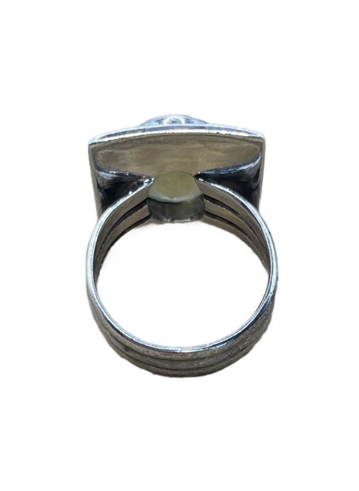 Vintage Nicky Butler Lemon Quartz RAJ Limited Addition Retired Ring Size 8