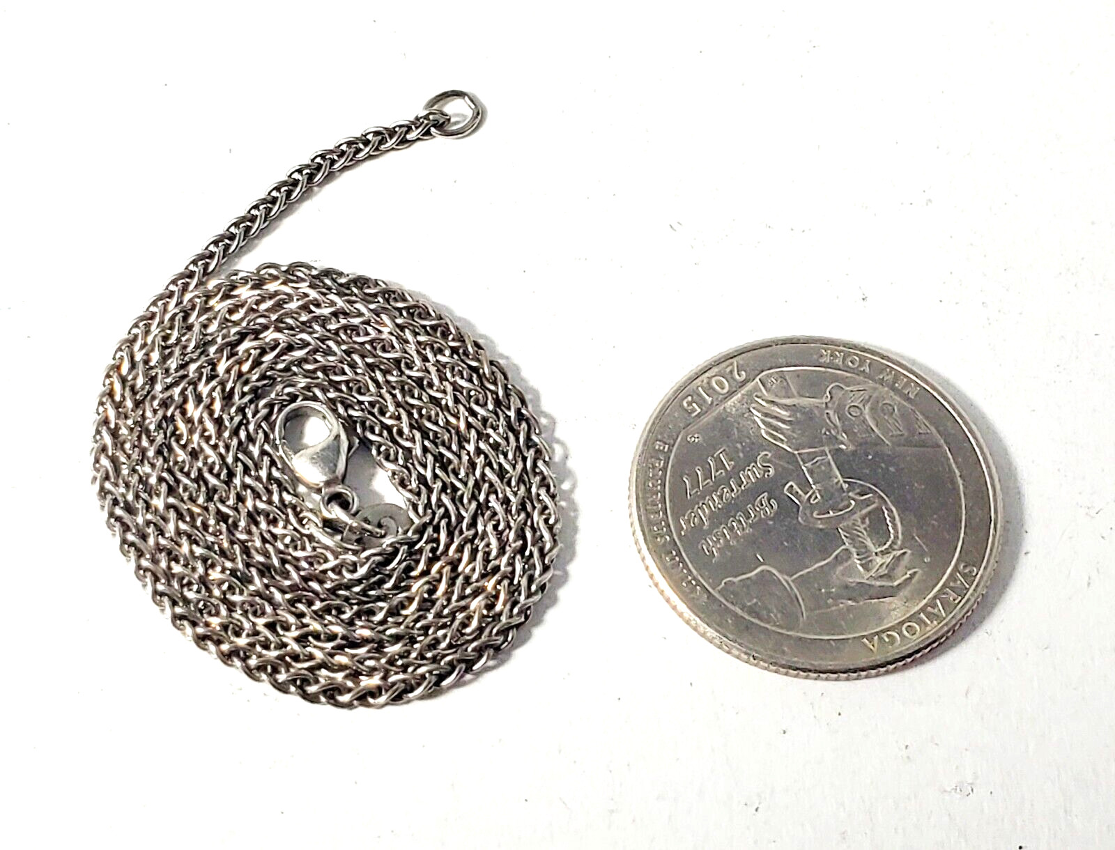 Vintage Sterling Silver JAMES AVERY Foxtail Chain Necklace Lot 18″