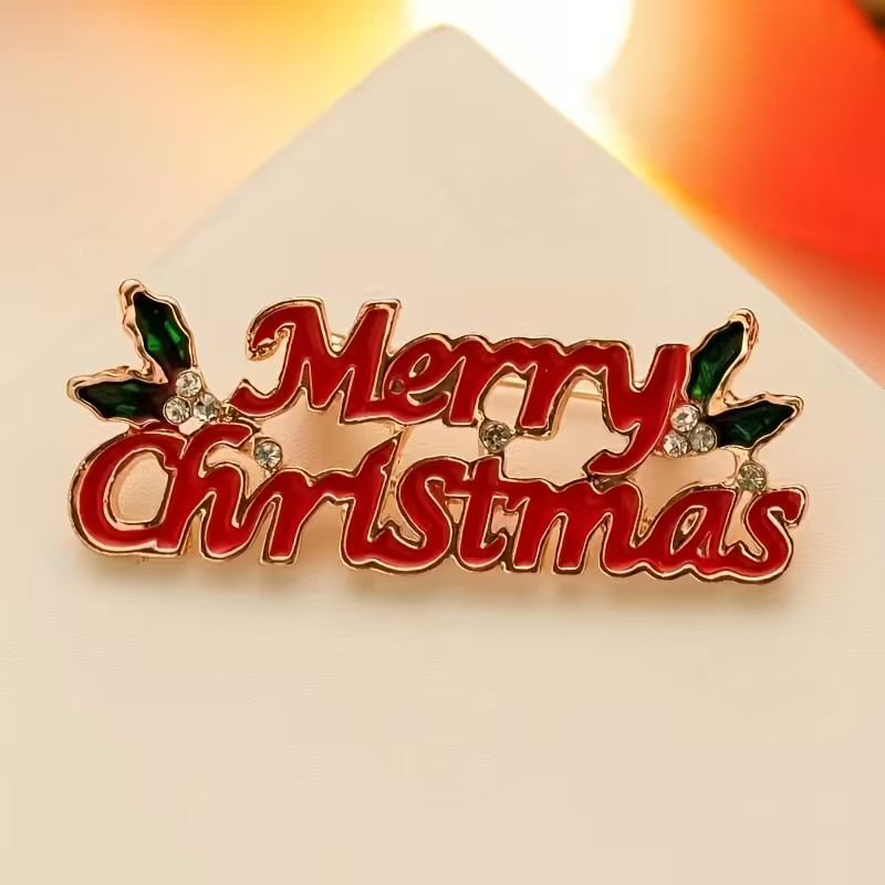 Elegant English Brooch Elegant Multi-piece English Brooch, Zinc Alloy Design.