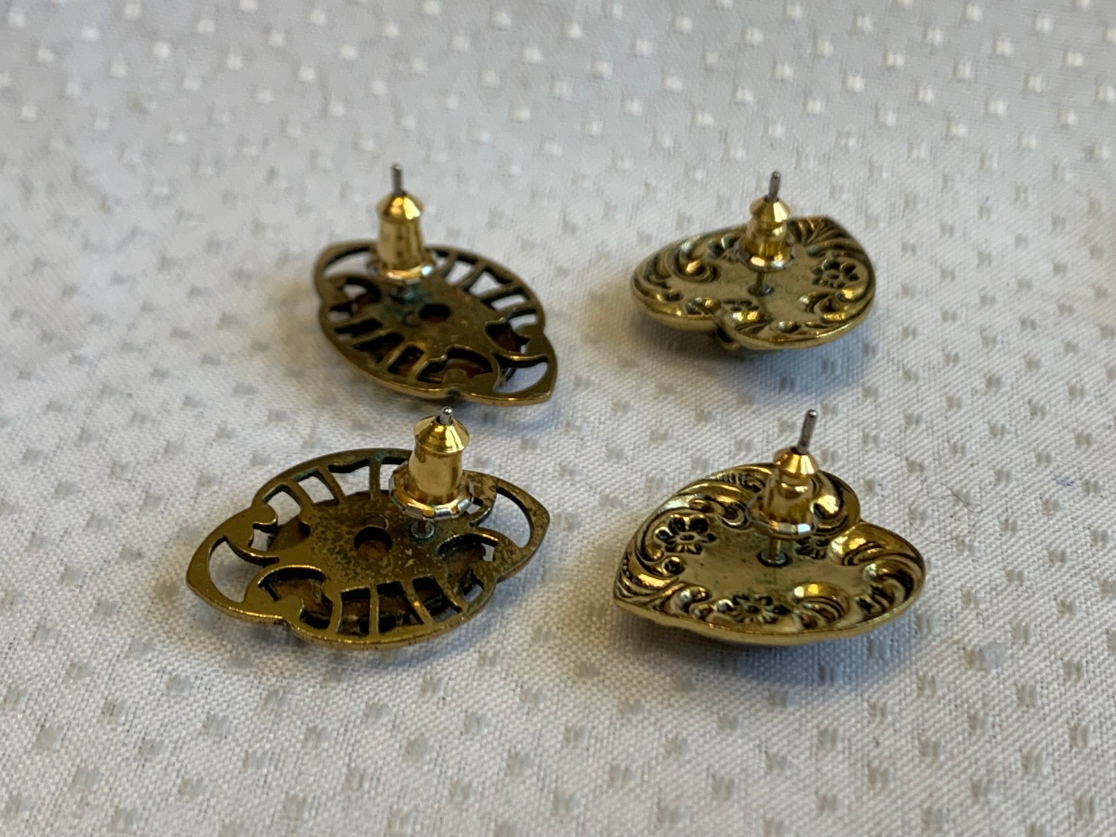 Vintage Cameo Jewelry Lot Lockets Choker Earrings Necklaces Brooches Pins