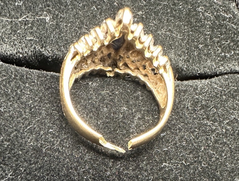 Lot of 15 Vintage 10k & 14k Gold Rings, Diamond, Ruby, Pearl, Citrine, etc