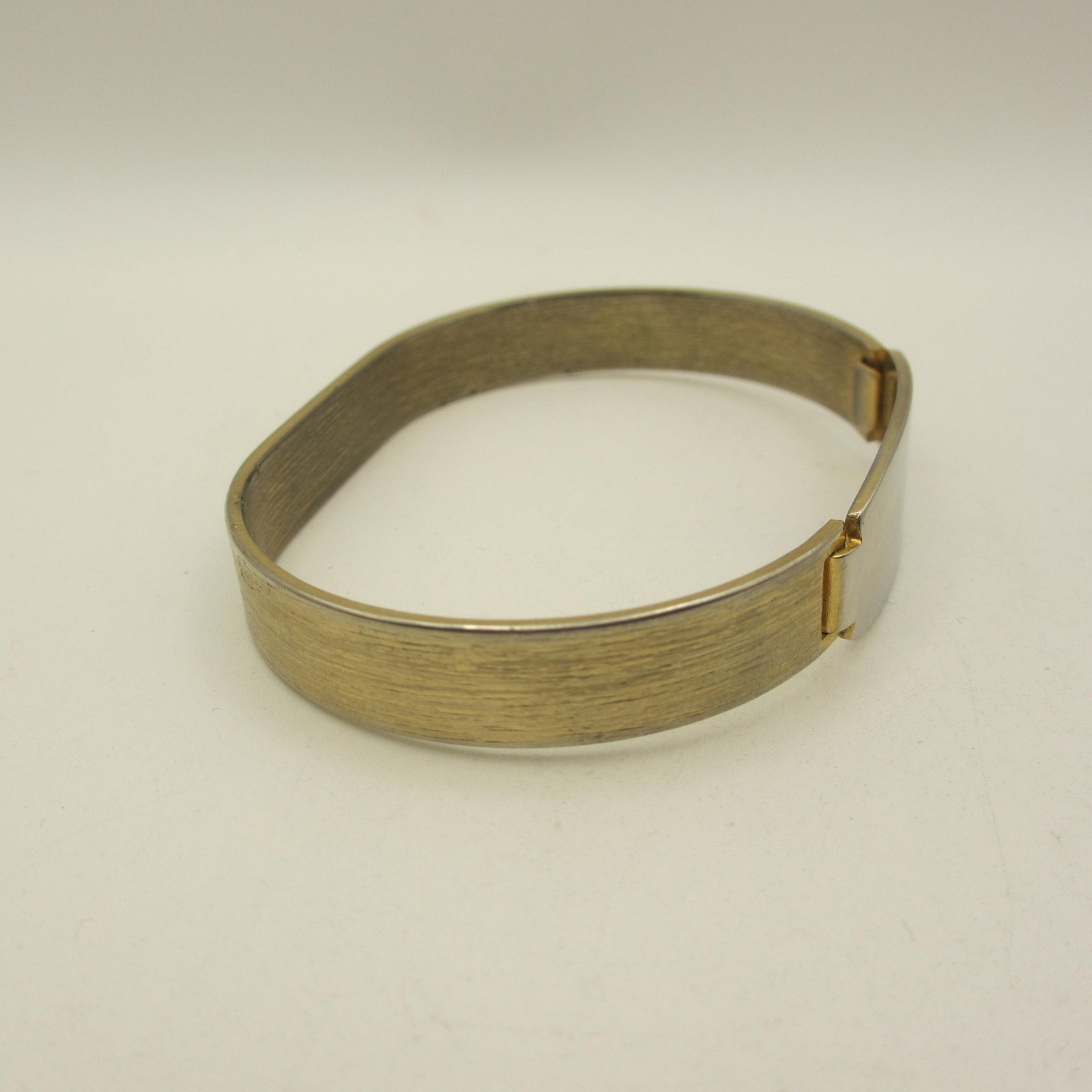 Vintage ID Bracelet Two Tone Not Engraved