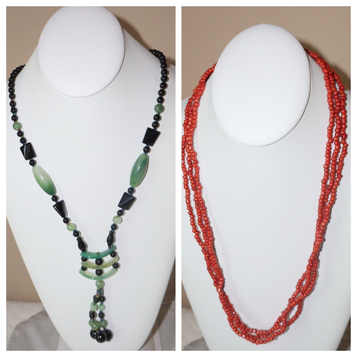 Variety Jewelry 30+ piece Lot, 3+ Lbs, all wearable plus extra pieces for crafts