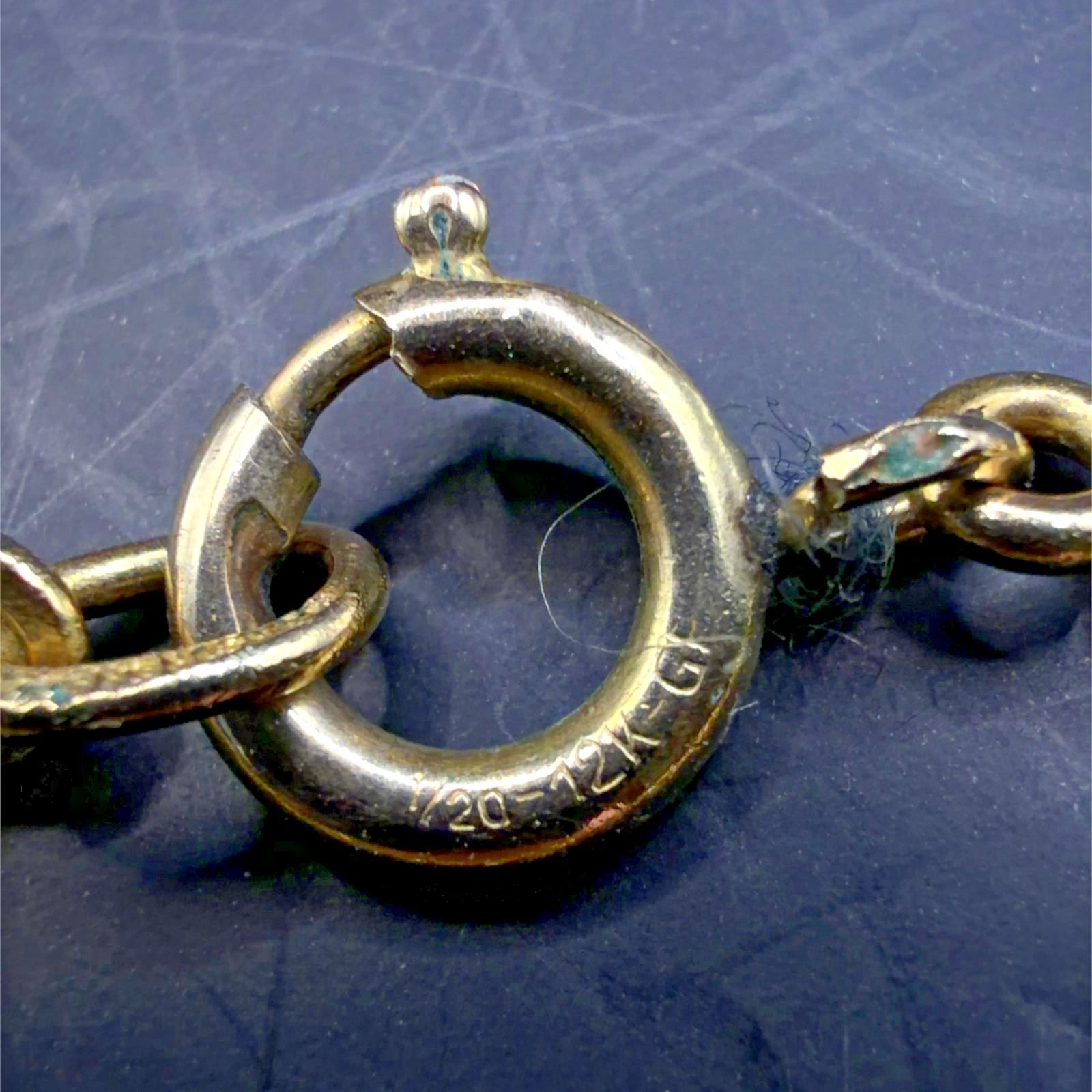 Vintage 25 Inch 12K Gold Filled 3.7 mm Rope Chain, 24.5 Grams