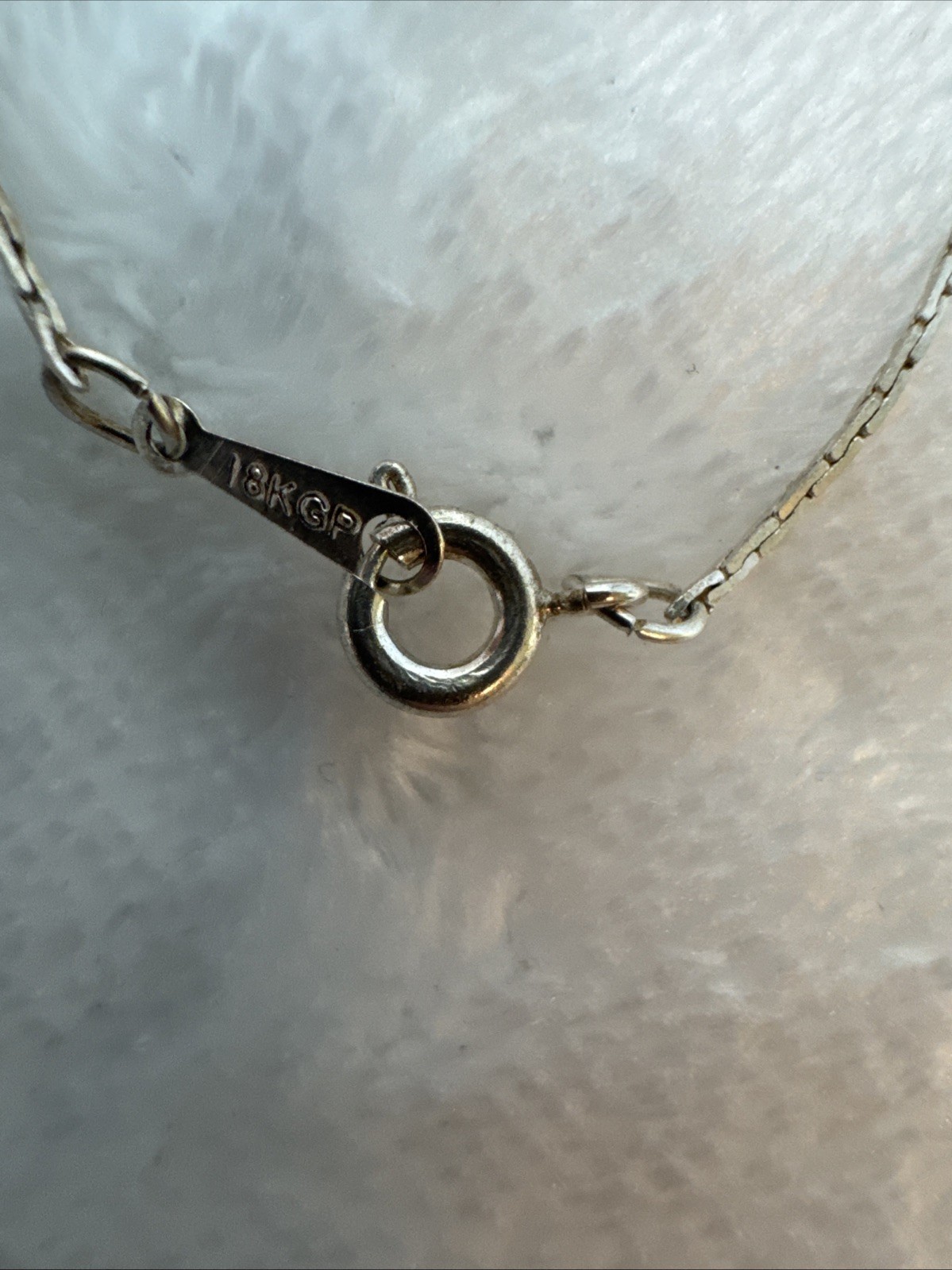VTG Silver 18KGP herringbone chain 90s lighthouse starfish beach pendant cruise