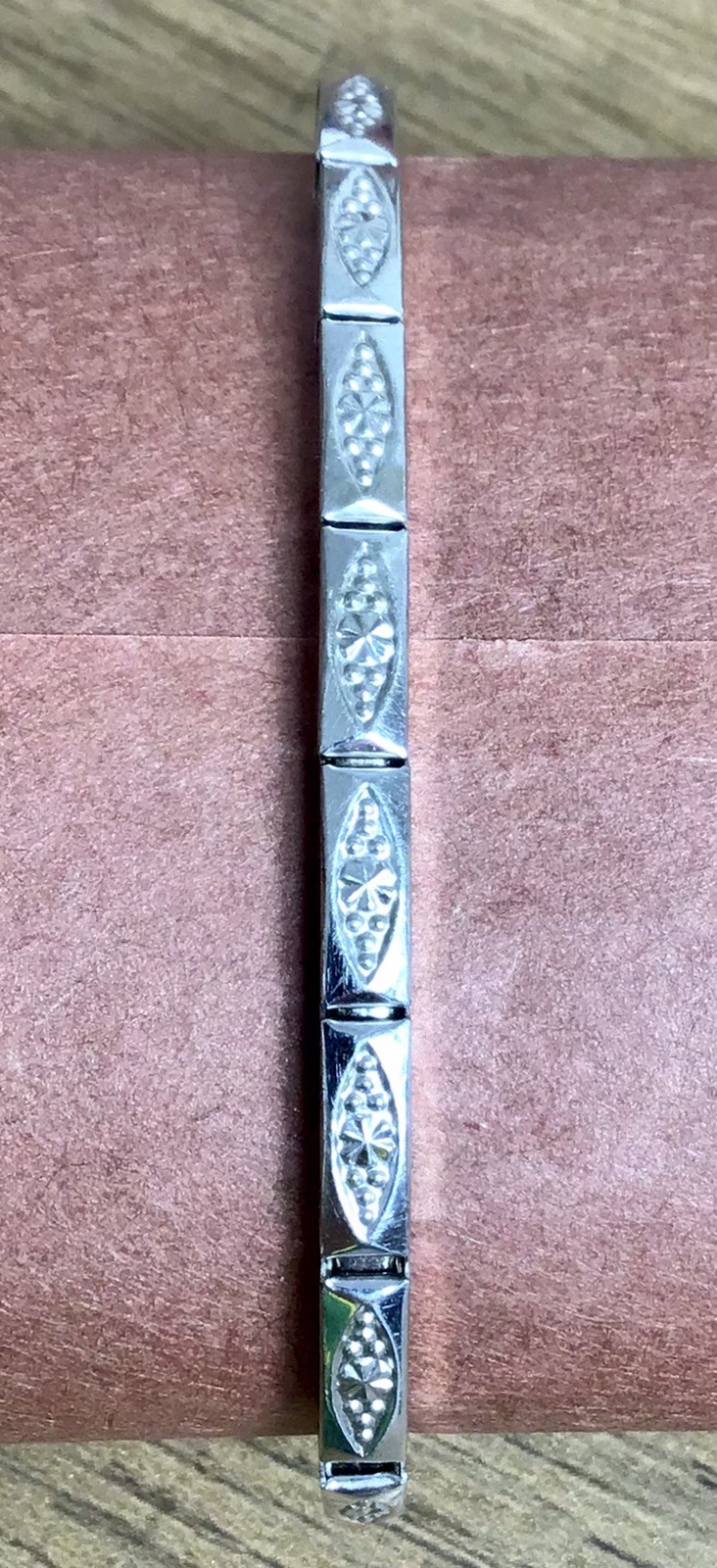 Works! EUC Vintage Antique Hamilton 14k White Gold 28 Diamonds Ladies Watch X57