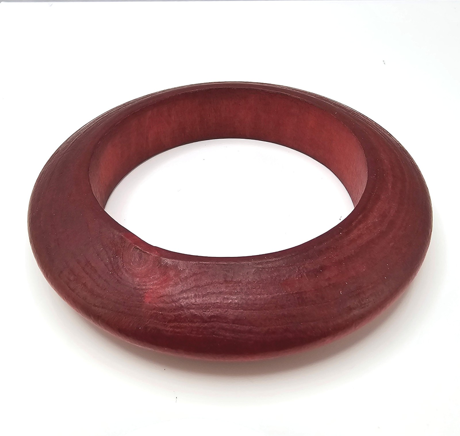 Vintage Carved Arfican Paduk Bangle Bracelet