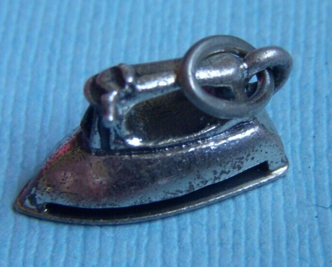 Vintage Beau iron sterling charm