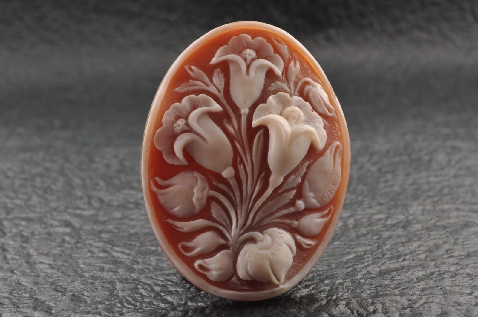 11 items , vintage shell cameo White and brown color (Total 302.0ct) with case.