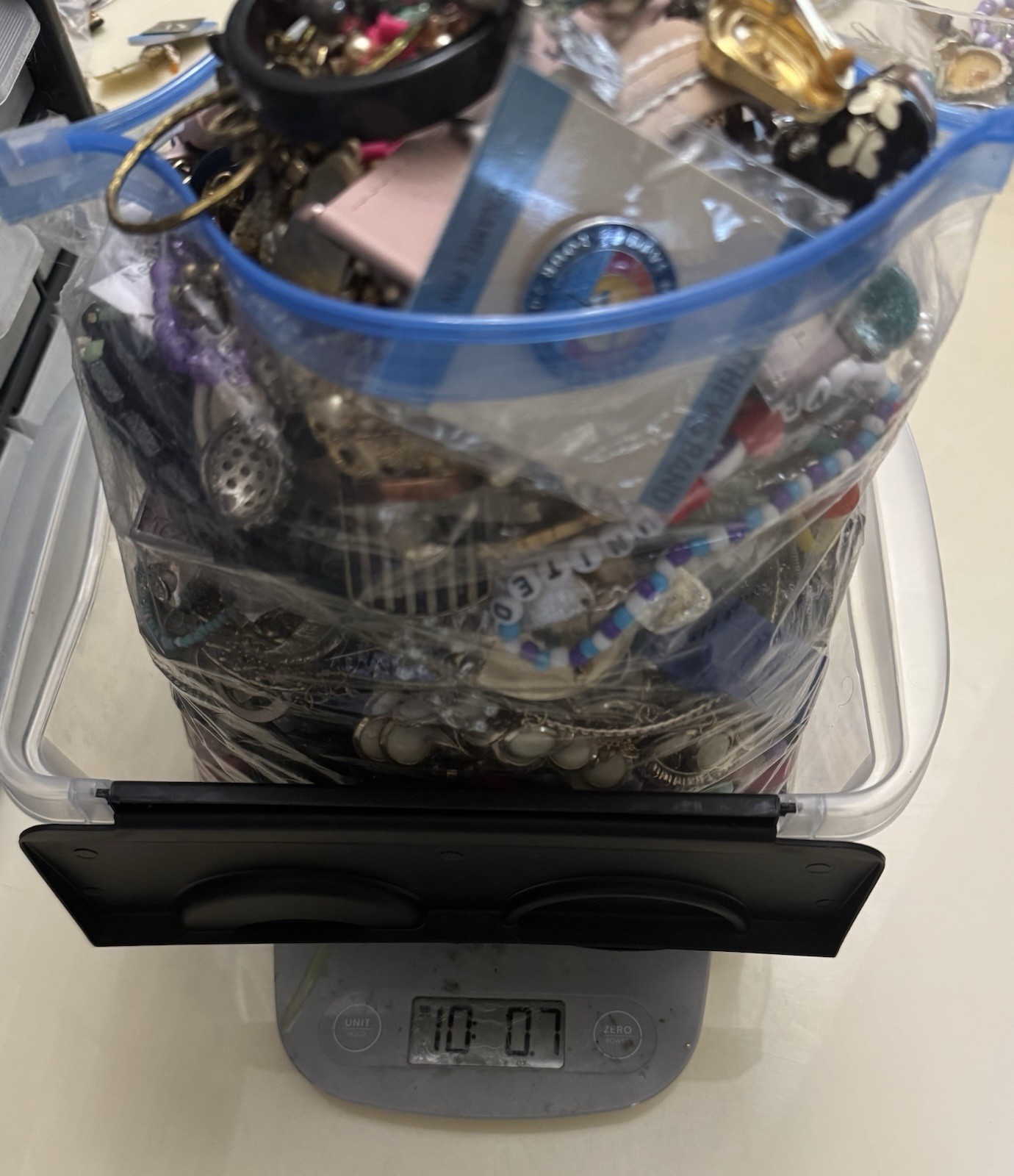 Huge 10 lbs Lot + vintage + Modern jewelry + Craft pieces + Harvest + DIY