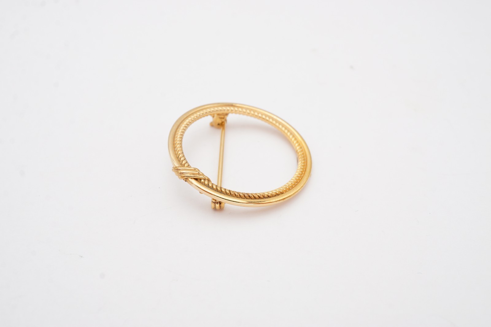 Vintage Gold Filled Brooch Pin K4