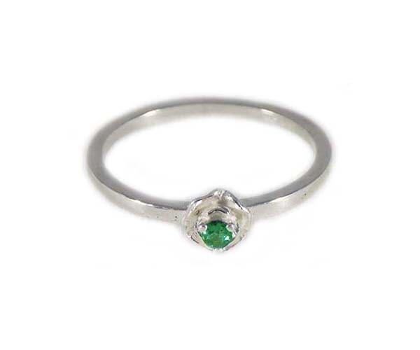 Alexandrite Rose Ring Antique 19thC Siberia Natural Handcrafted Color-Change Gem