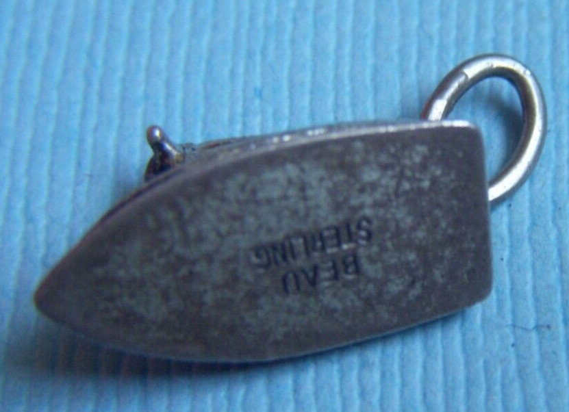 Vintage Beau iron sterling charm