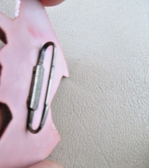 WWII General MacArthur pink 3D bust head Brooch Celluloid Vtg 40’s Pin Military
