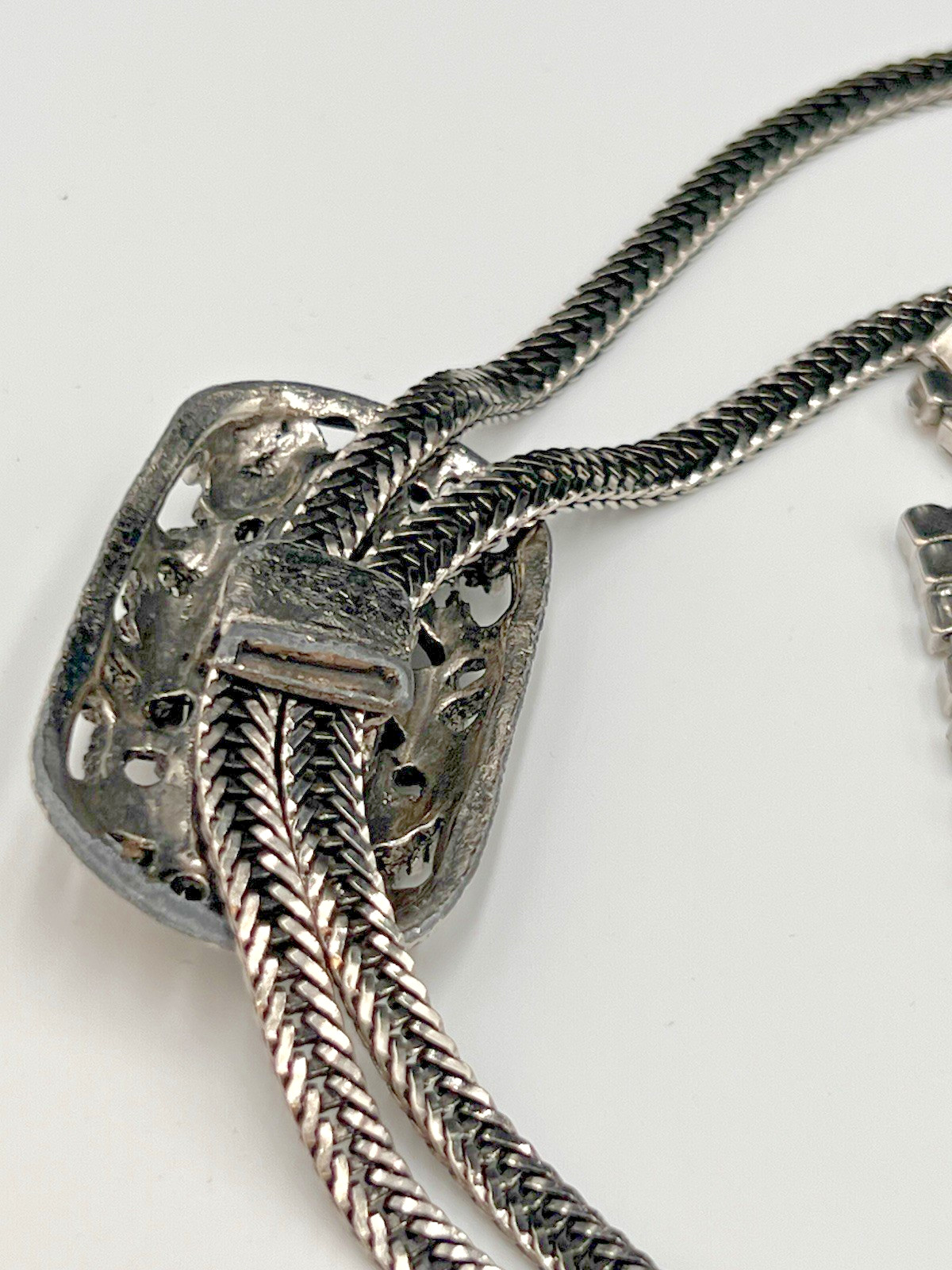 Vintage Rhinestone Necklace Lot, Bib & Statement, Signedf Kramer, Selro