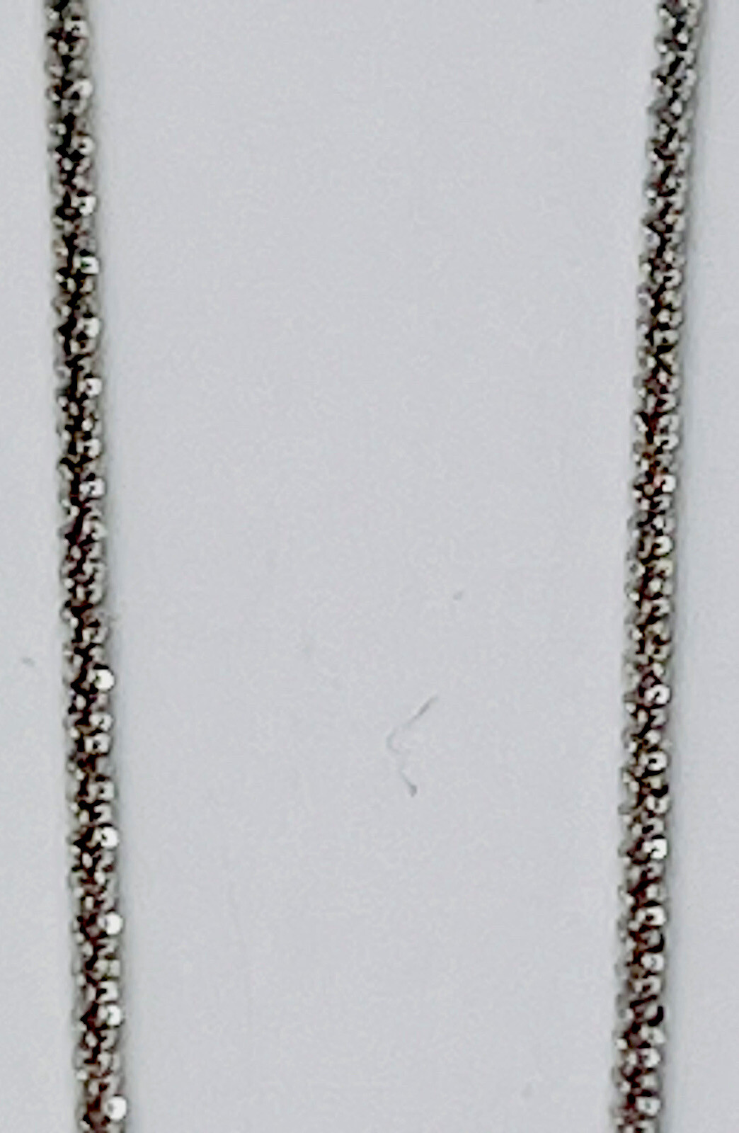 DaneCraft Tarnish Free 925 Italian Sterling Silver Foxtail Necklace 24”