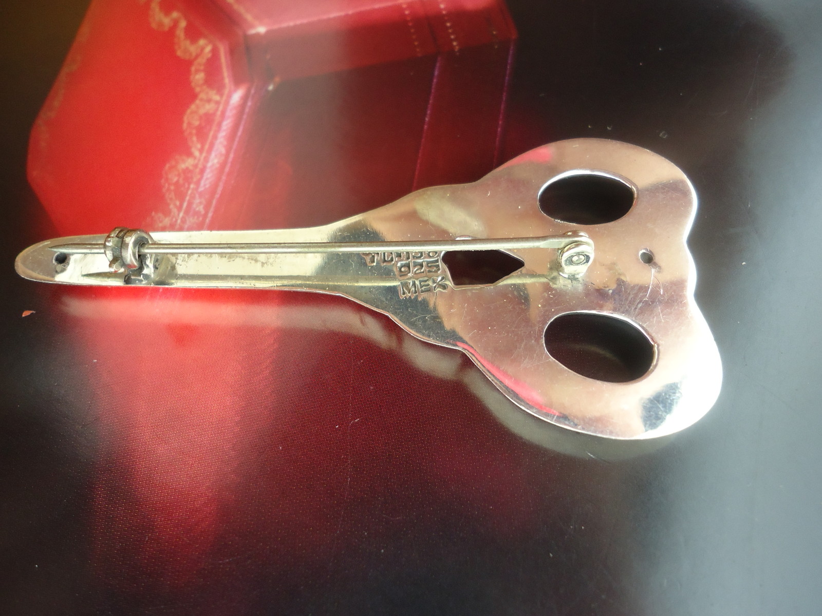 VINTAGE STERLING SILVER 925 SIZZER PIN – BROOCH 10.9GRAMS