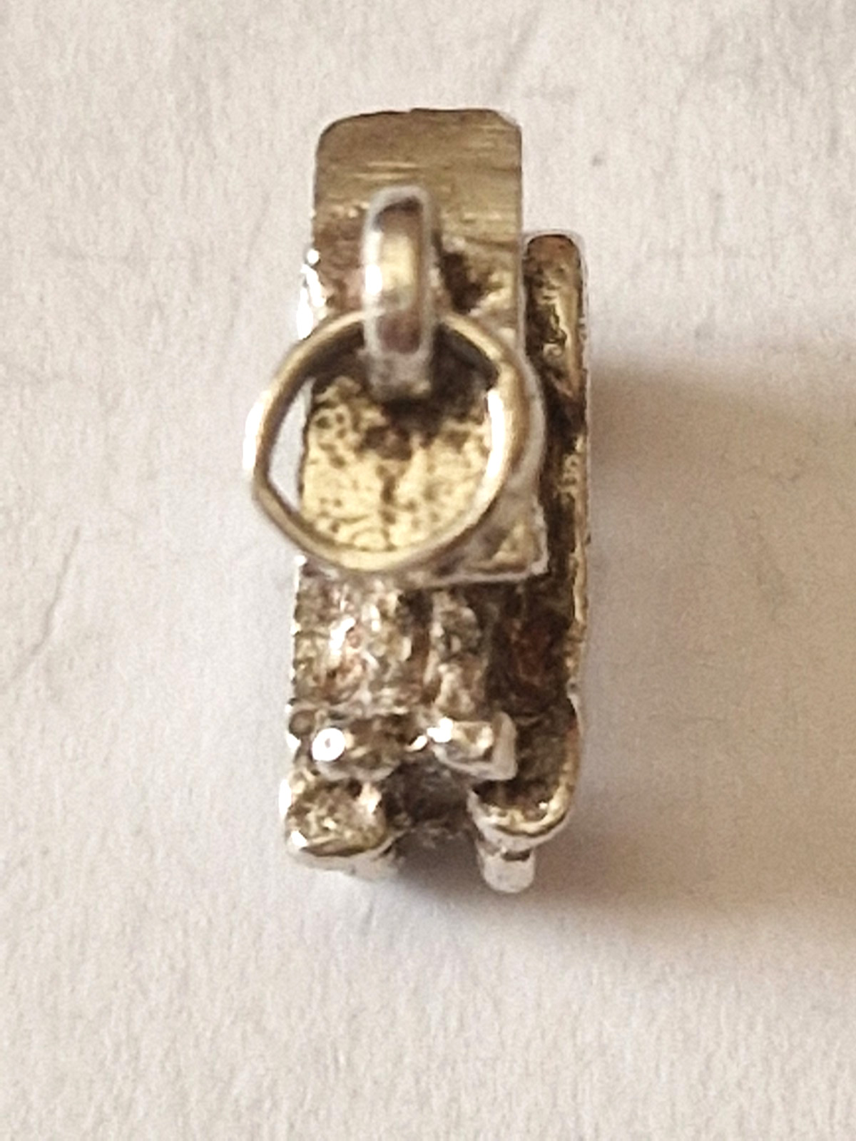 Vintage Sterling Silver Classic Antique Car Pendant Charm Hallmark 3g