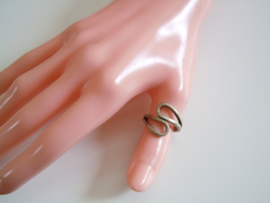 Ring Silver Tested Mark Unreadable 4.3 G/Size 53