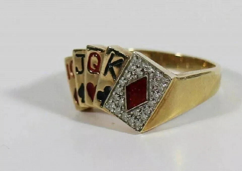 2.5Ct Art Deco Style Lab Created Diamond Anniversary 14K Yellow Gold Finish Ring