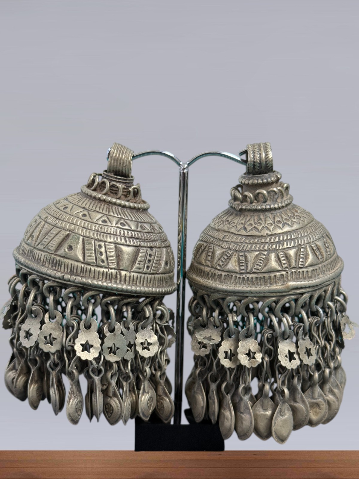 Afghan Kuchi Vintage Tassel Pendants | Bohemian Tassel Tribal Jewelry