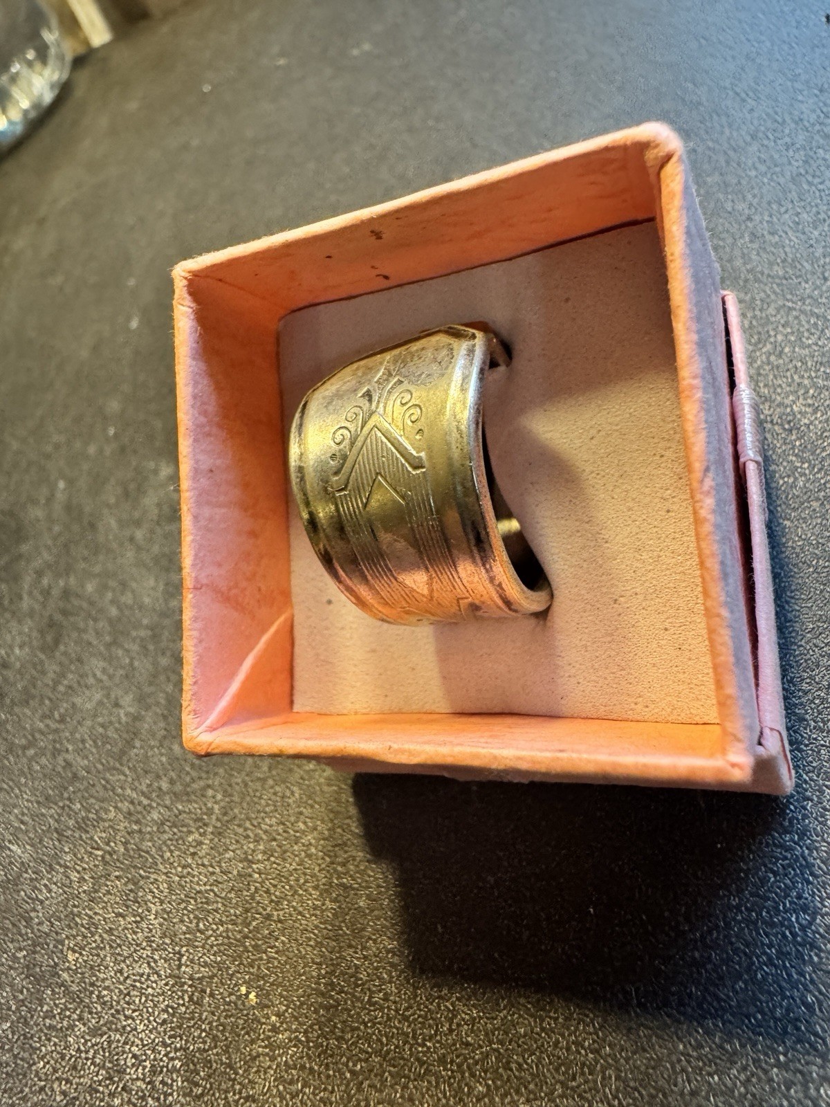 Vintage Open Spoon Ring Size 7.5 Beautiful Craftsmanship Great For Any Occasion