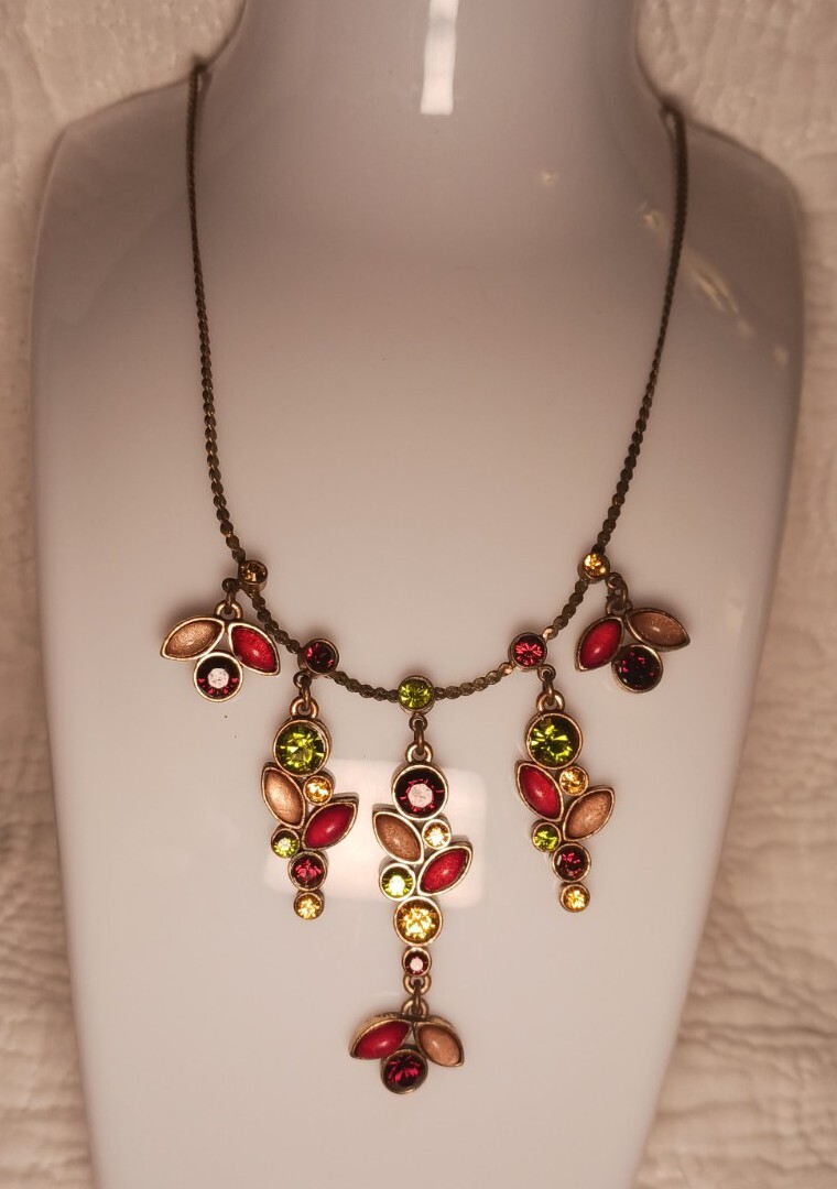Pilgrim Danish Design Stunning Necklace Multicolor Great Condition