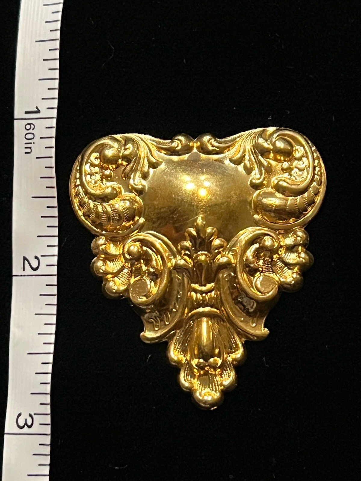 Vintage Gold Plated Stamping for Jewelry Design/22K Quality Finish Over Brass