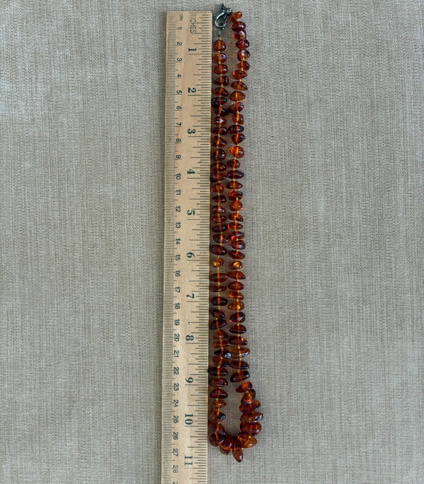 Amber Necklace 21 Inches