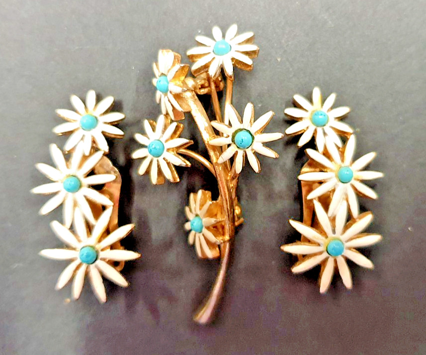 Elizabeth Reimer Vintage & Incredibly Desirable Brooch & Earrings Set… So Rare