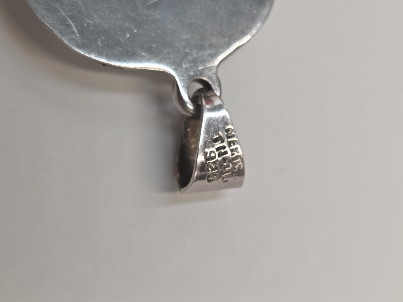 Vintage Taxco Mexico Sterling Silver Sand Dollar Pendant