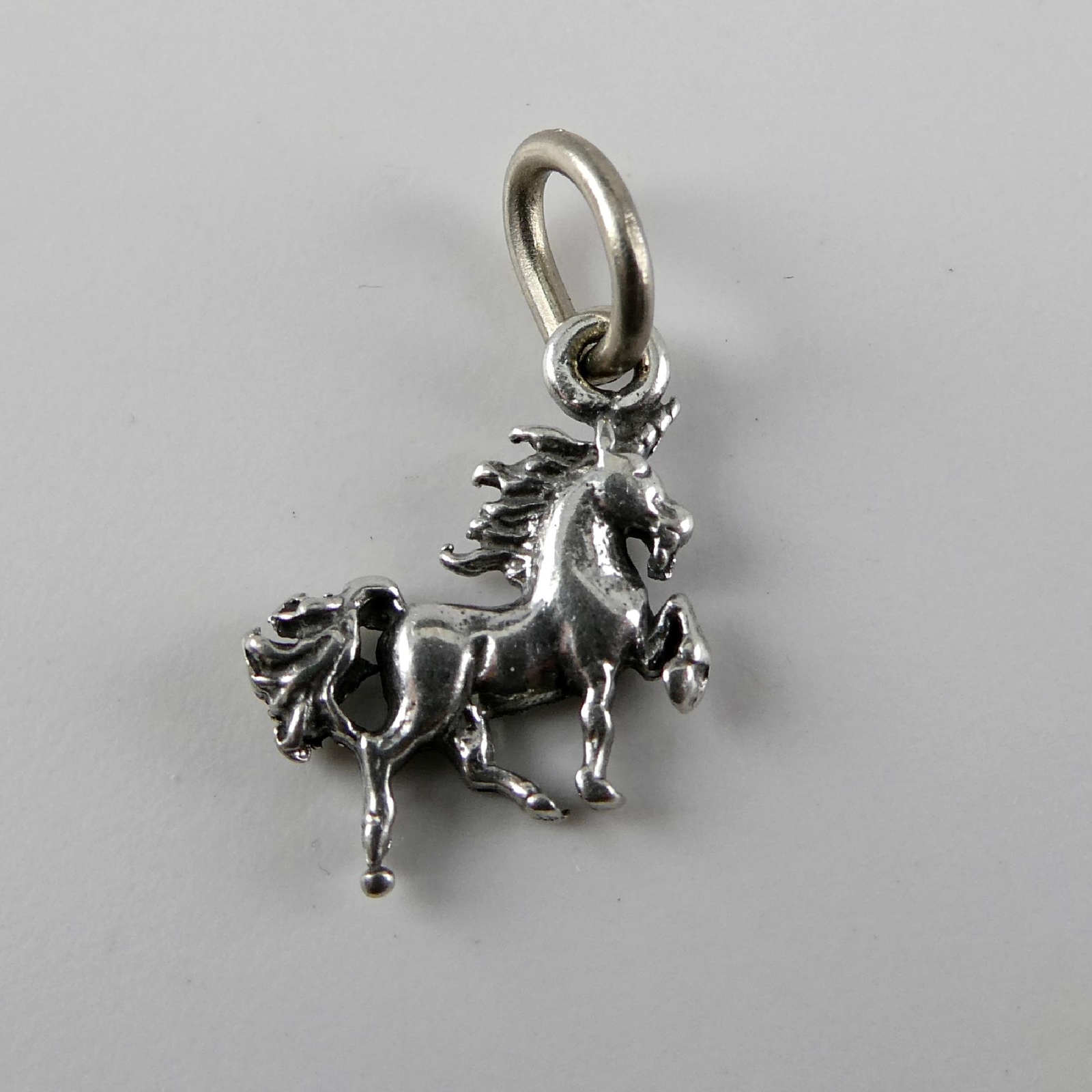 TINY Sterling Silver Unicorn Charm SMALL Miniature FINDING Bracelet CRAFT