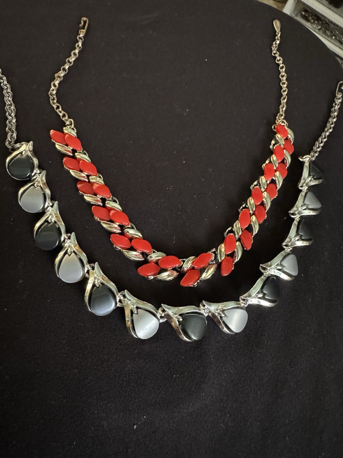 Vintage 1960s Lucite/Thermoset Necklaces
