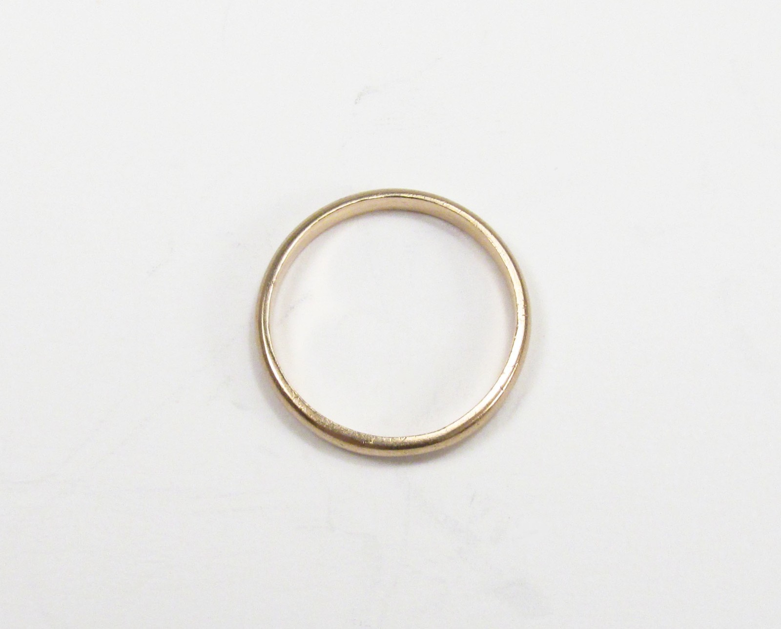 Vintage BDA Budlong Docherty & Armstrong USA 10K Gold Baby Childs Ring Sz 1.5