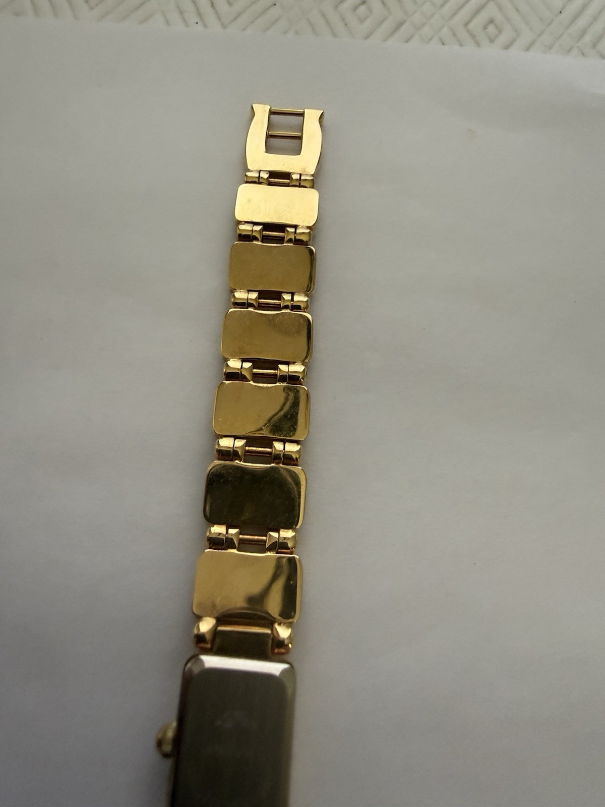 VTG 1970s Lapis Lazuli Watch/Bracelet Gold Tone Smithsonian Institution, Unused