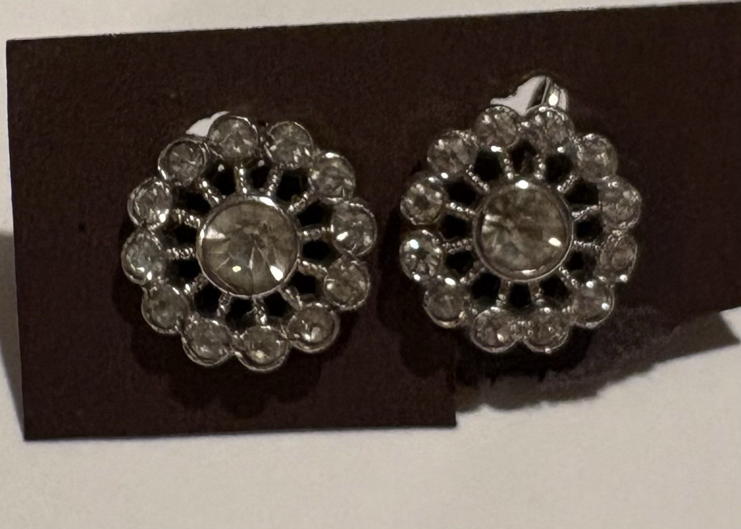 Vintage screwback earrings