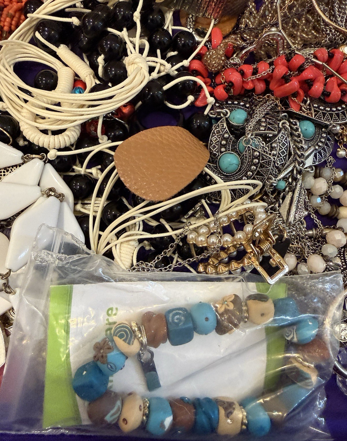 Vintage To Now Unsearched Untested Jewelry Lot X, 5 lb. 8 oz.