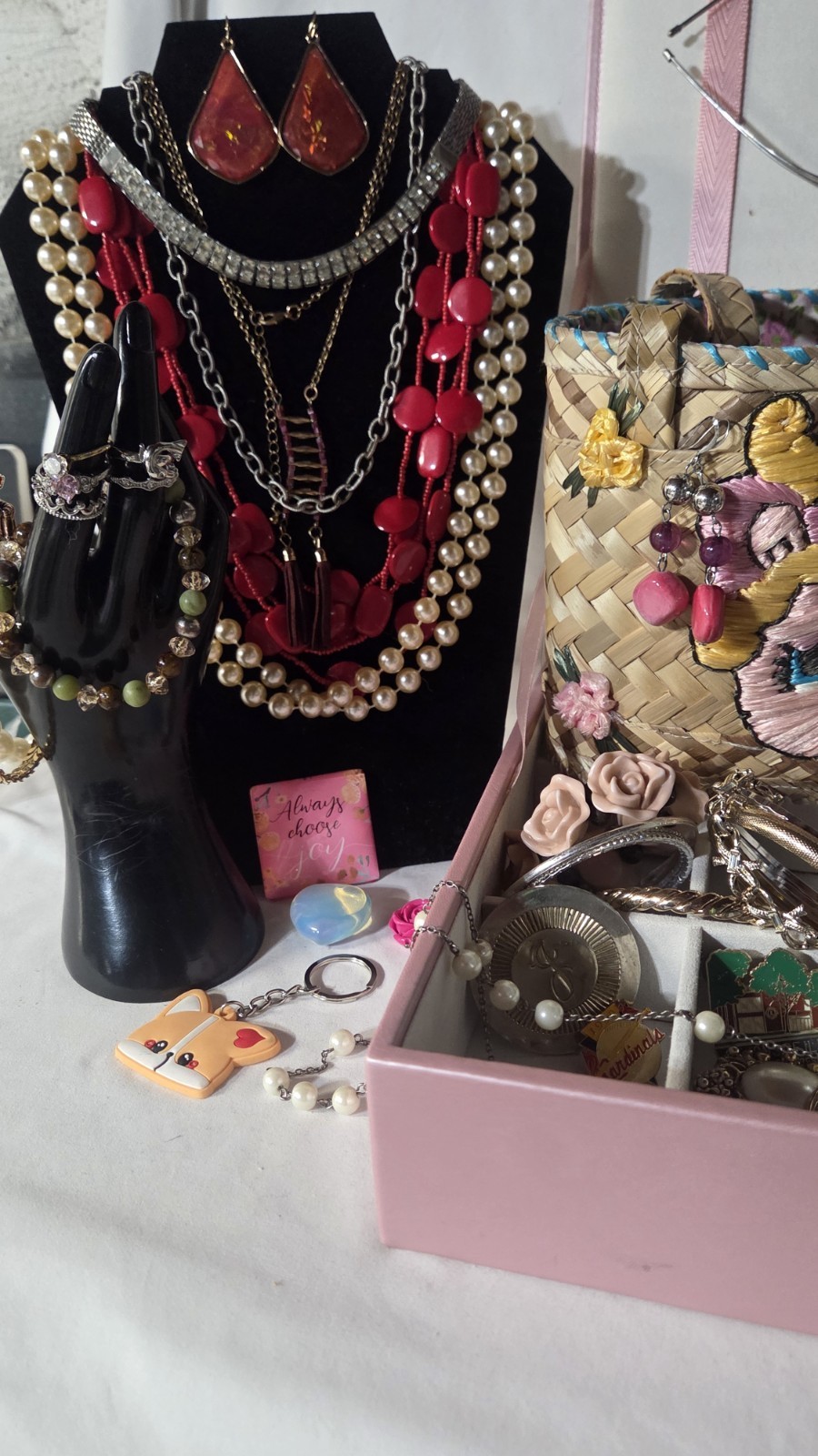 Grandma’s Estate; Jewelry, Trinkets, & Extra Fun Junk! Lot #96