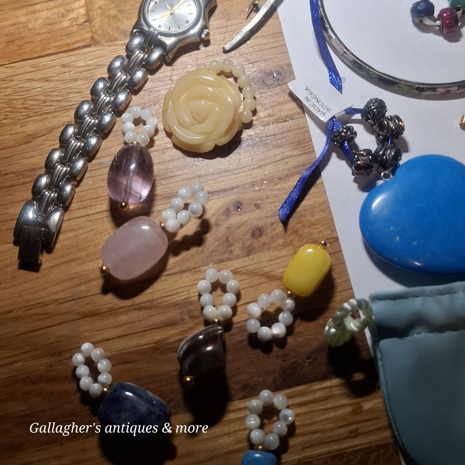 Huge Vintage Costume Jewelry Lot + Etc Rhinestones Earrings bracelet Necklace