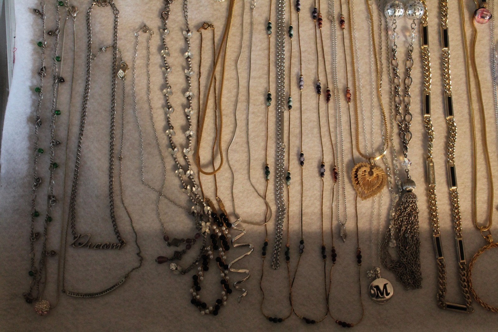 Vintage Necklace Lot Emmons Joan Rivers Morano Loft Hong Kong Japan Most Signed