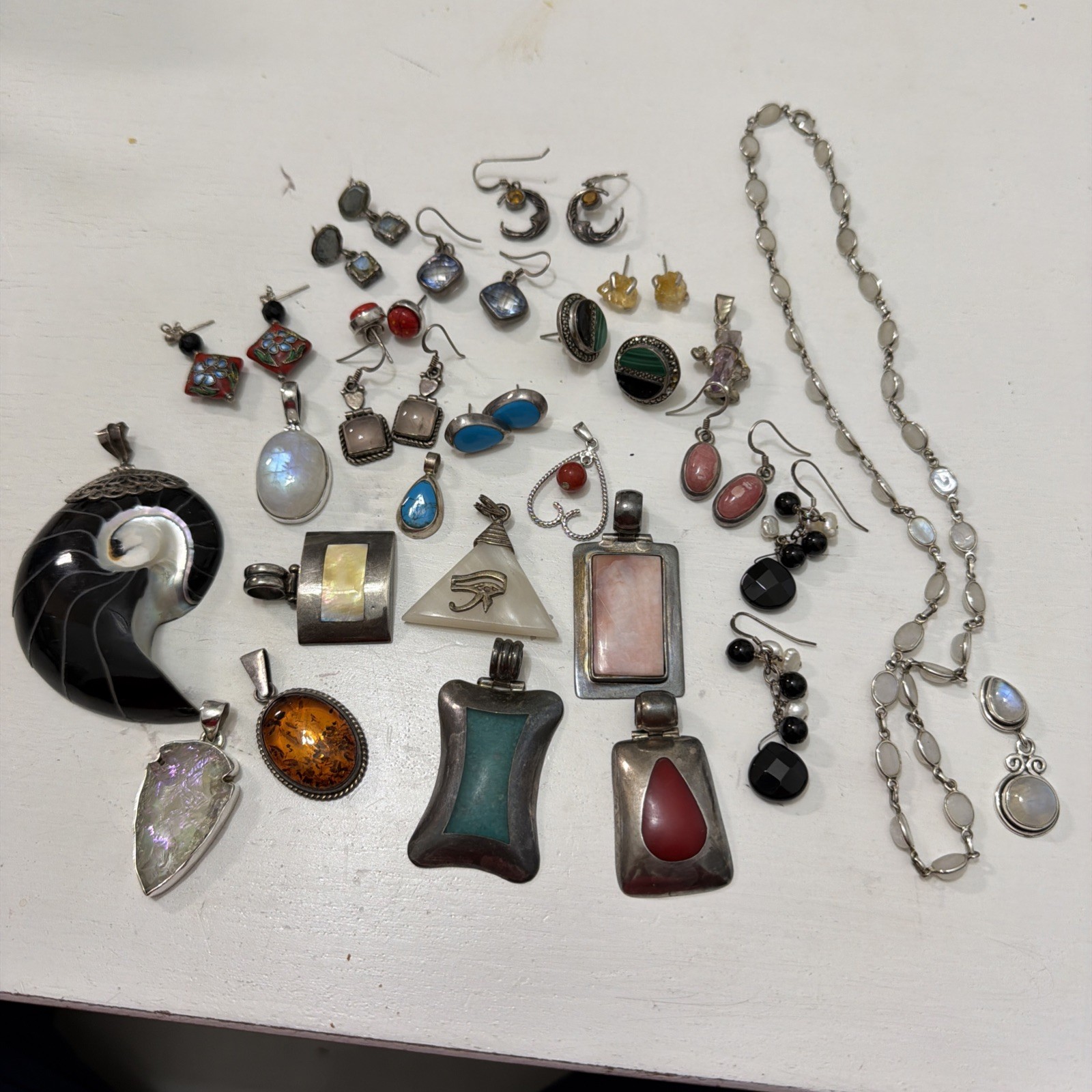Sterling Silver Jewelry Lot 925 Signed G2U