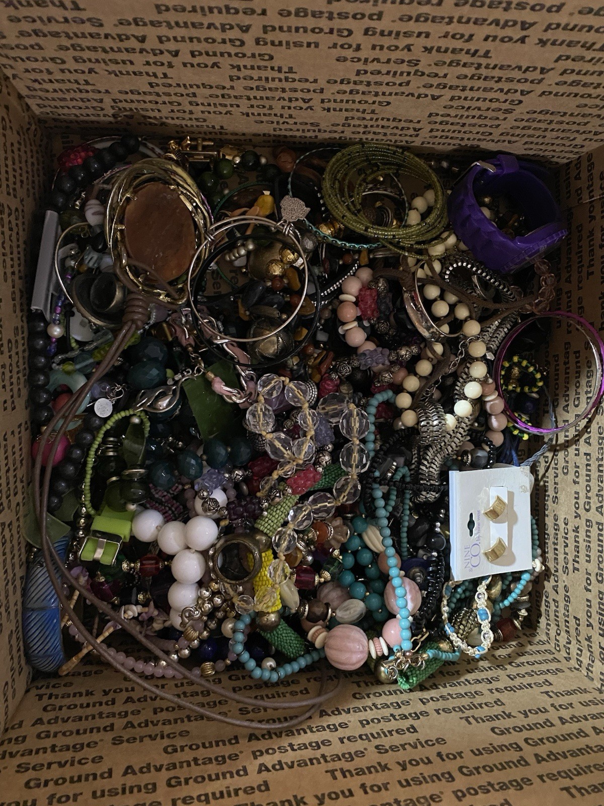 Huge Estate Jewelry Lot 5+ Pounds Vintage & Mod All Wearable Necklace Bracelet
